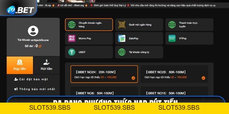 i9bet - Link vào nhà cái casino chính thức khuyến mãi 2026